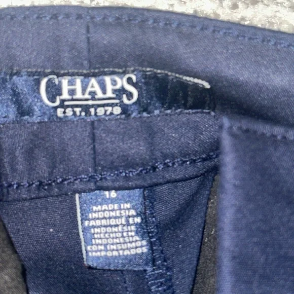 CHAPS ankle trouser pants - Picture 4 of 4